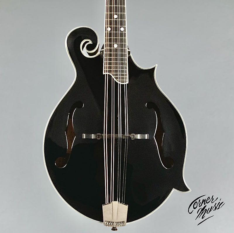 Eastman MD415-BK F-Style Mandolin 2023 - Black image 1
