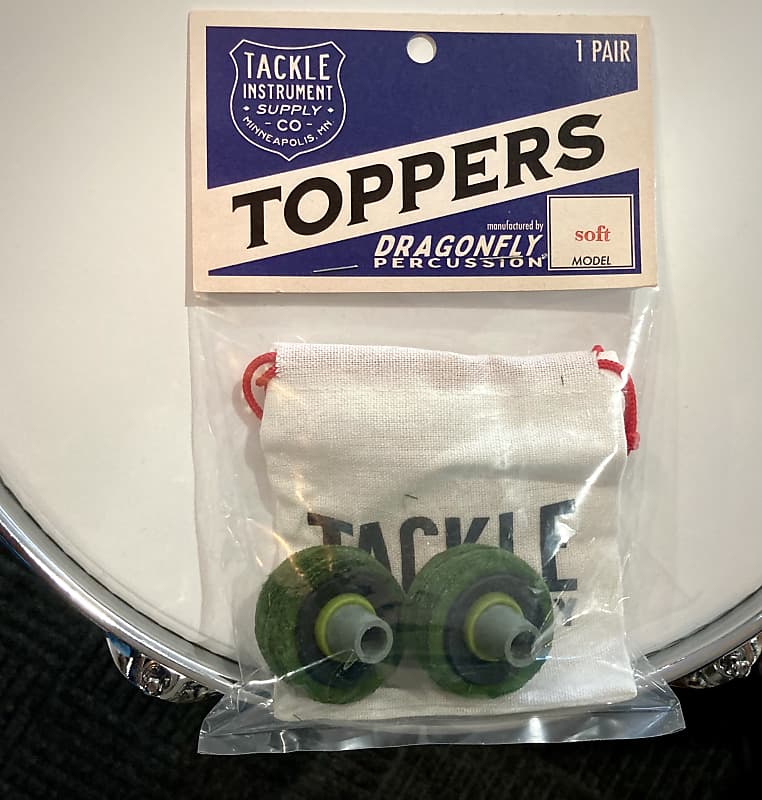 Tackle by Dragonfly Toppers (Soft) Flannel Mallet Heads for