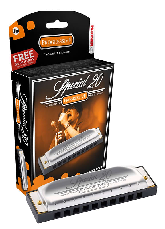 Hohner 560 Special 20 Harmonica - Key of F Sharp, 560BX-F# image 1