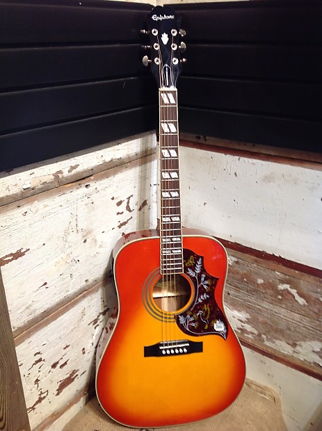 Epiphone hummingbird pro on sale used