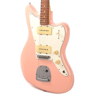 Fender Player Jazzmaster Shell Pink w/Olympic White Headcap, Pure Vintage '65 Pickups, & Series/Parallel 4-Way (CME Exclusive) image 2