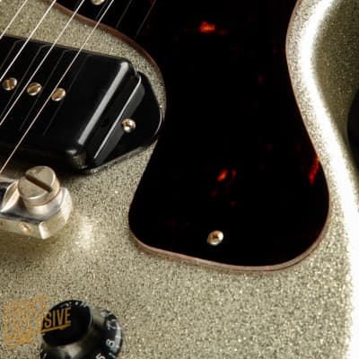 Gibson Custom Shop Made 2 Measure '58 Les Paul Junior Double-Cut Reissue VOS Silver Sparkle image 19