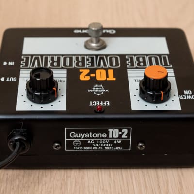 Guyatone TO-2 チューブオーバードライブ Guyatone Tube Overdrive TO-2 Tube overdrive 100V operation