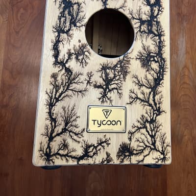 Tycoon Willow Series Cajon 2021 - Maple with Black Willow Charred detail image 2