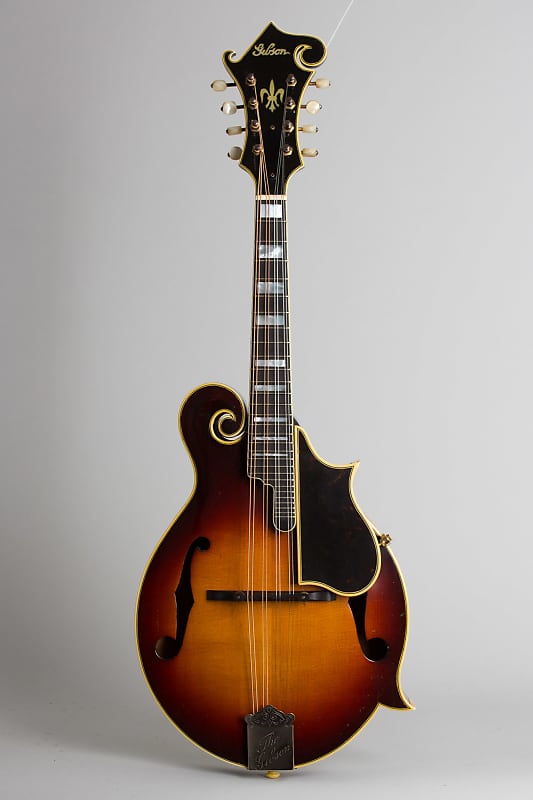 Gibson  F-5 Carved Top Mandolin (1941), ser. #97418, original black hard shell case. image 1