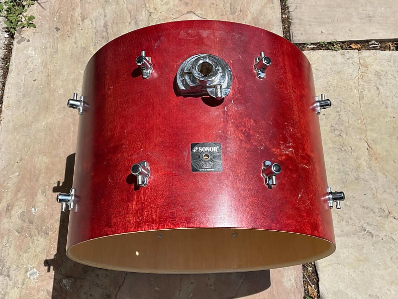 Sonor Sonic Plus 22" Cherry Bass Drum 16x22 - Shell/Lugs/ Mount image 1