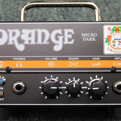 Orange Amplifiers Micro Dark 20W Tube Hybrid Amp Head | Reverb