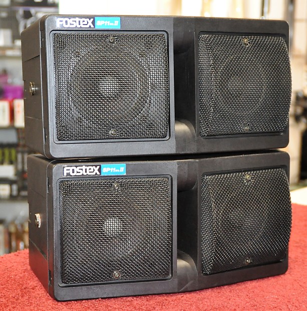 Paire of Fostex SP-11 mkII 100 watts Passive Monitor Speaker- Made In Japan  - Free World Shipping!