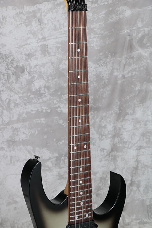 Ibanez RG7620 Silver Burst 7 String Guitar S/N F0007996