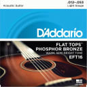 D'Addario EFT16 Flat Top Light Acoustic Guitar Strings