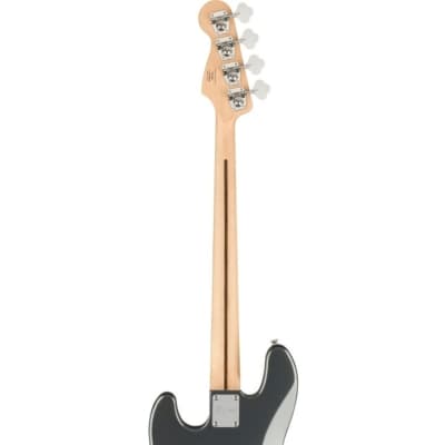Squier AFFINITY SERIES JAZZ BASS (Charcoal Frost Metallic) image 6