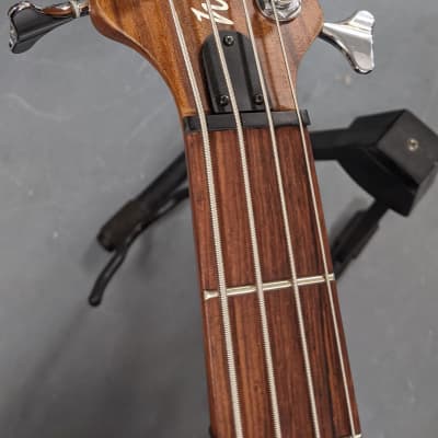 Washburn - T24NMK-D-U - 4 String Electric Bass Guitar - Natural Matte (with Gig bag) image 10