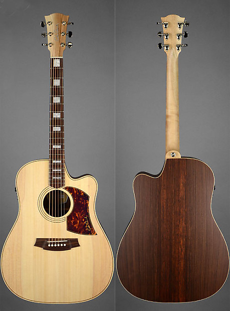 Cole Clark Fat Lady FL2AC3-BR Acoustic Guitar Bunya Top | Reverb