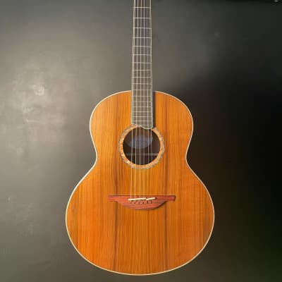 Hsienmo F shape Sinker Redwood solid top + Solid wild Indian rosewood with hardcase (SOLD) image 2