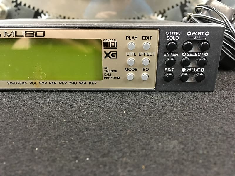 Yamaha MU80 Tone Generator w/ Power Supply | Reverb