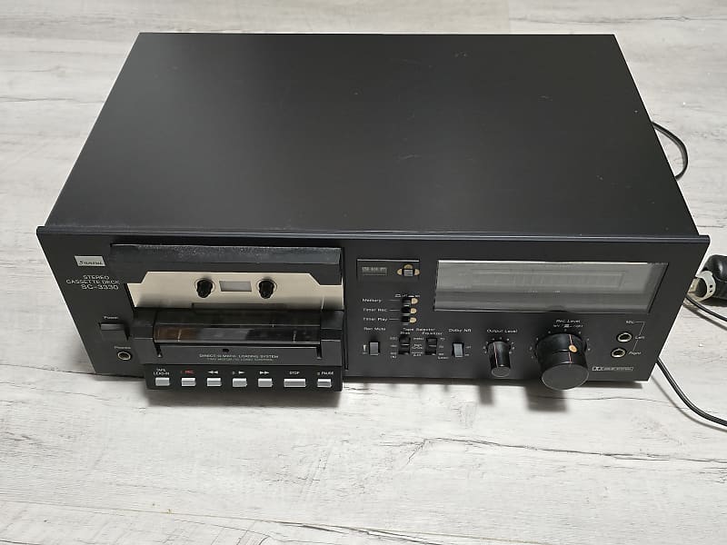 Sansui SC-3330 Stereo Cassette Deck – Vintage 1979/80  			