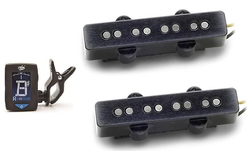 Seymour Duncan Antiquity II The 60s Jive For Jazz Bridge & Neck J Pickup  Set ( FREE DUNLOP TUNER )