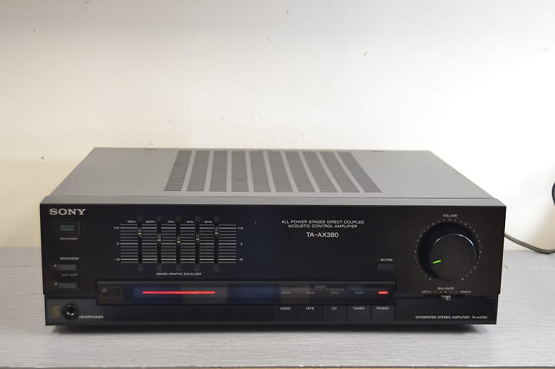sony ta ax 380