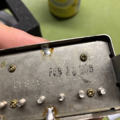 Gibson T-Top Stamped Number Humbucker Set 1978 image 6