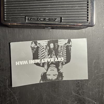 Reverb.com listing, price, conditions, and images for cry-baby-jimi-hendrix-signature