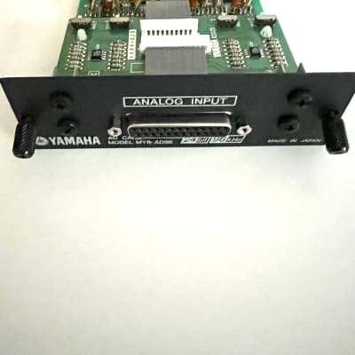 Yamaha MY8-AD expansion card 01V, 01V96 and 02r96, AW4416 | Reverb