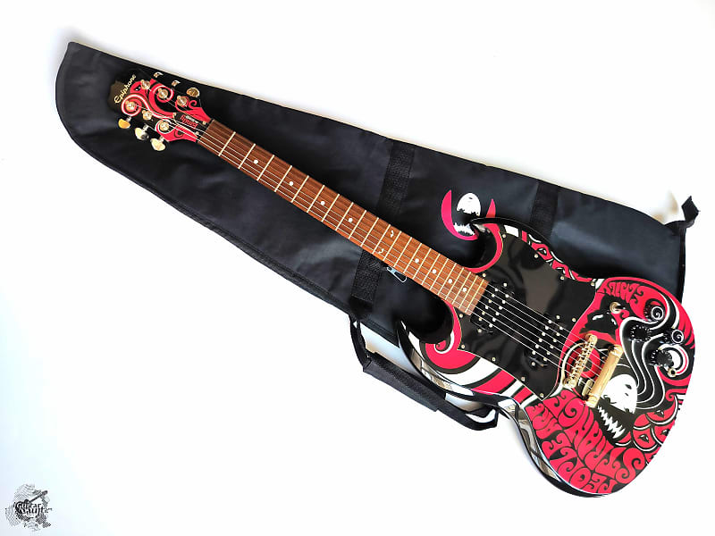 Rare! Epiphone SG Emily The Strange G-310 '2010 w/original | Reverb