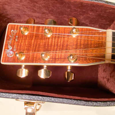 2008 Martin M-38 0000 Flamed Koa Special Grand Auditorium D-45 Appointments Near Mint One Owner image 3
