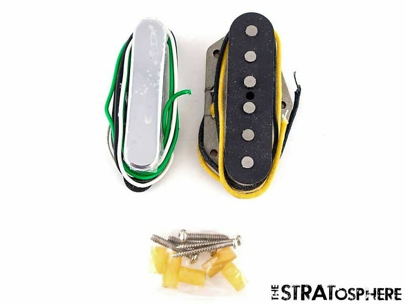 Fender Vintera 60s Telecaster Modified Tele PICKUP SET Hot | Reverb