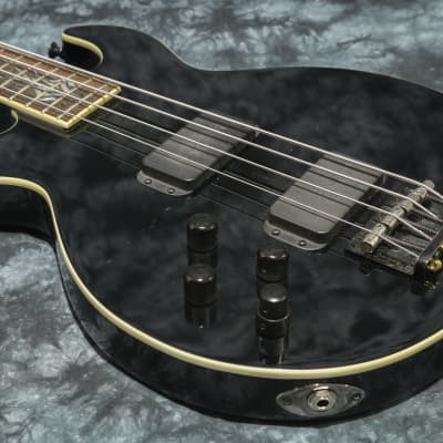 Schecter Scorpion Tribal Bass Left Handed with Darkglass Tone Capsule preamp and Bartolini Pickups image 9