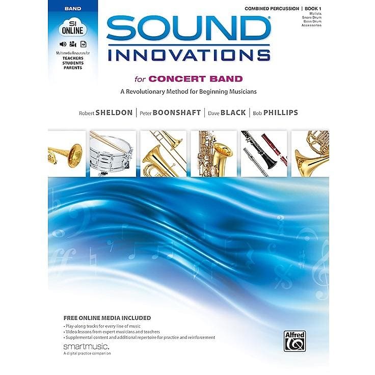 Sound Innovations for Concert Band: A Revolutionary Method for Beginning Musicians - Combined Percussion | Book 1 (w/ DVD) image 1