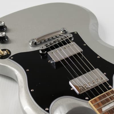 Gibson SG Standard Electric Guitar - Silver Metallic image 5