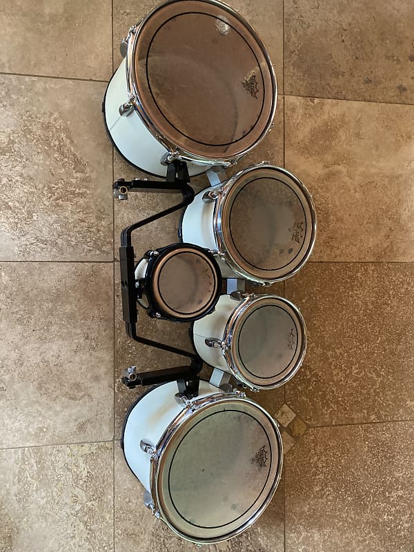 Pearl Championship quints Mid 2000’s White Reverb