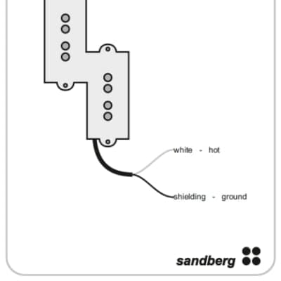 Sandberg V4 (P- SPLIT PICKUP) BASS 2024 - Nero image 2