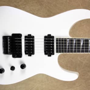 Jackson USA Custom Shop SL2H Speed Neck Soloist Snow White Reversed Headstock image 1