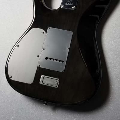 T's Guitars DST-Pro24 Custom Natural【Buckeye Burl w/Resin / Ash】Japanese Handmade Brand image 4