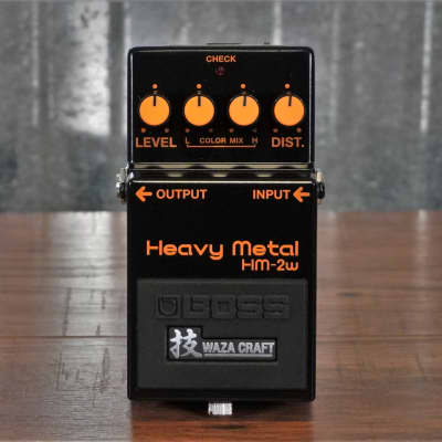 Boss HM-2W Heavy Metal Waza Craft Distortion Guitar Effect Pedal image 2