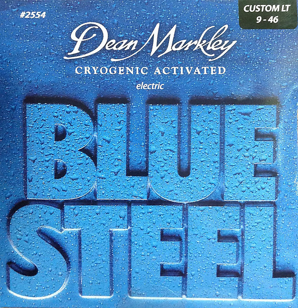 Dean Markley 2554 Blue Steel Electric Guitar Strings - Light (9-46) image 1