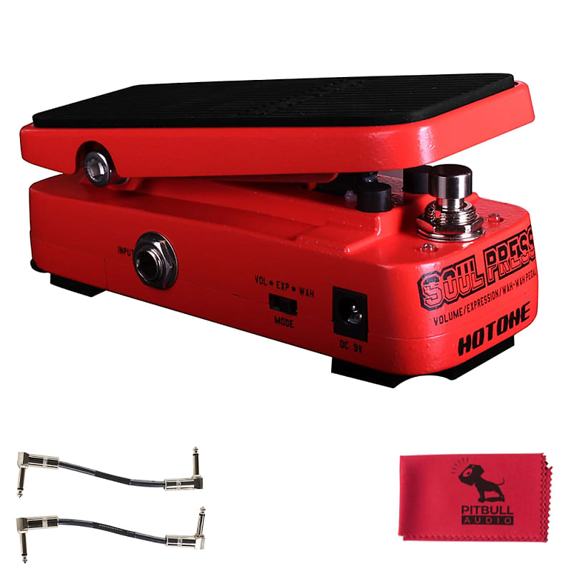 Hotone Soul Press Micro Volume/Expression/Wah Pedal w/ Patch