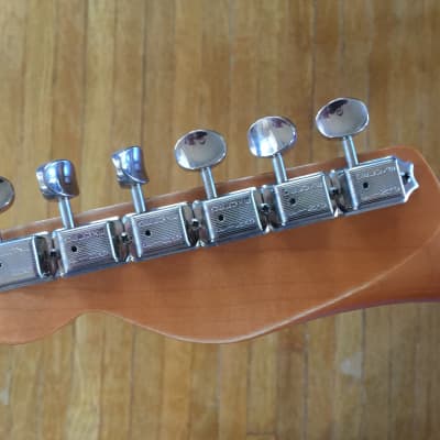 Warmoth Thinline Telecaster, Fender Wide-Range Humbuckers, Short Gibson Scale Neck, Black Headstock image 17