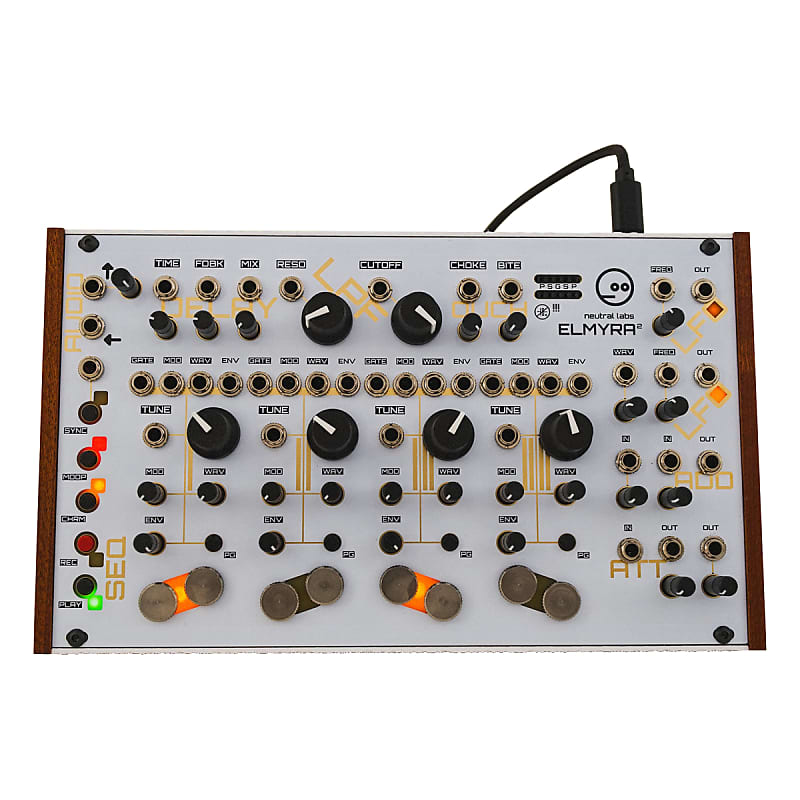 Neutral Labs Elmyra 2 Desktop Synthesizer (White) | Reverb