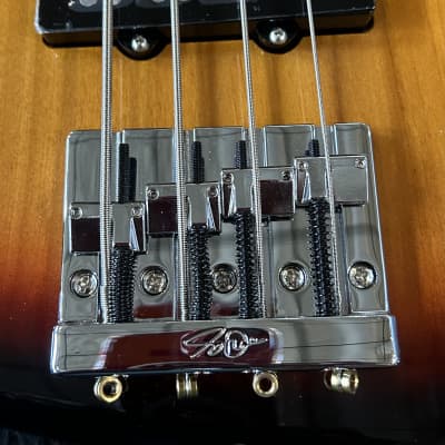 Fender Geddy Lee signature jazz bass MN #3TSB - Three tone sunburst/ 9 lbs. 0.0oz #mx22232240 image 10