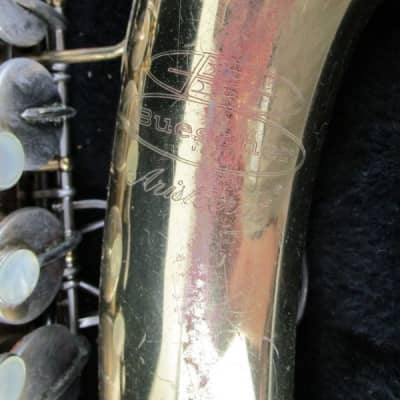 Buescher Aristocrat Alto Saxophone with case, USA image 6
