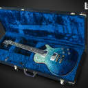 2018 PRS McCarty Singlecut 594 Wood Library Artist Package Quilt Blue Fade Rosewood Ziricote NEW WOW