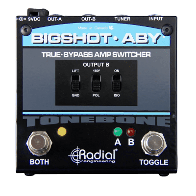 Radial Bigshot ABY True-Bypass Amp Switcher V2