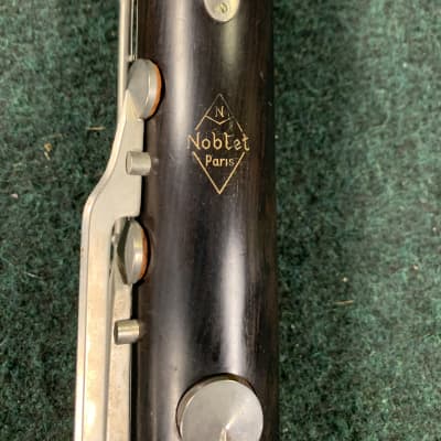 Noblet Vintage N Bass Clarinet  1960’s Wood/ silver keys image 11