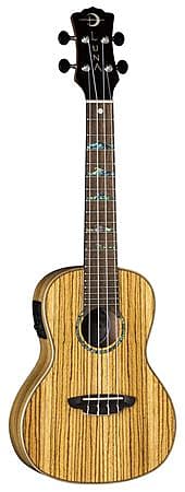 Luna High Tide Series Zebrawood Ukelele Acoustic-electric Barítono W
