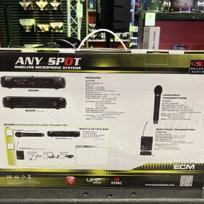 Galaxy Audio ECMR/HH52 Any Spot Wireless In-Ear Monitor System image 2