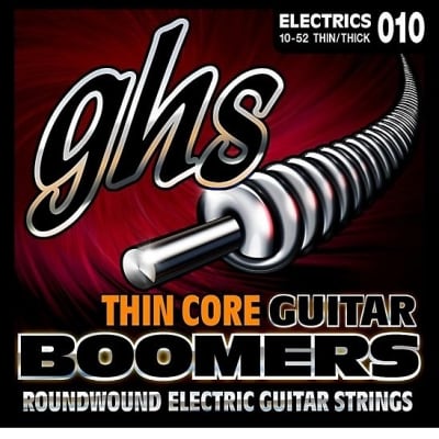 GHS TC-GBTNT Thin Core Boomer Thin/Thick Electric Guitar Strings (10-52) image 1