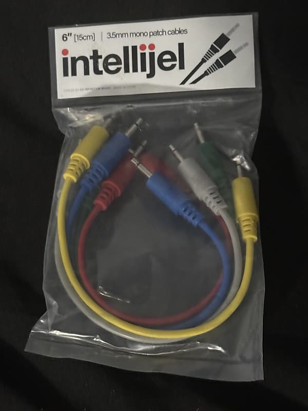 Intellijel Patch Cables 6" New In Package image 1