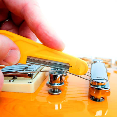 Music Nomad 6-Piece Acoustic Guitar Diamond Coated Nut File Set - Light/Medium Strings image 4
